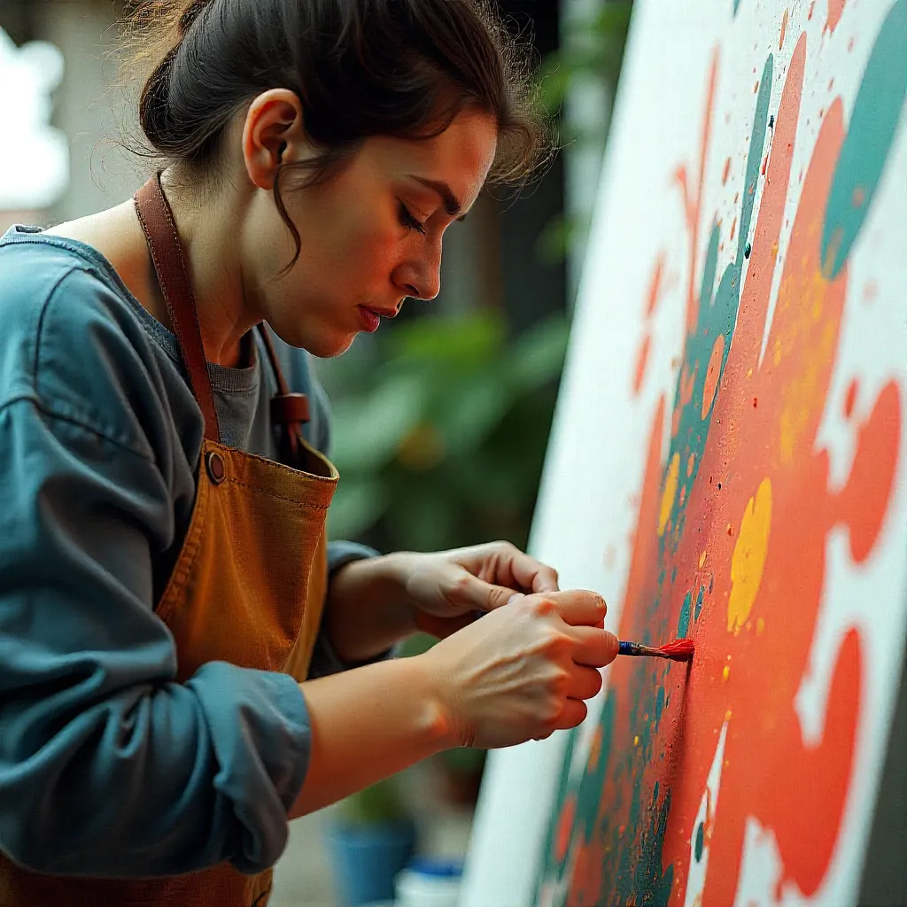 Narrative about artistic tradition and innovation